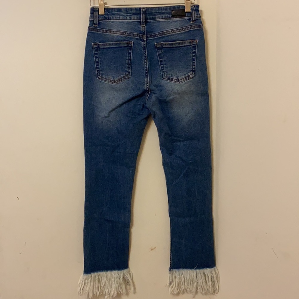 Black Label Jeans with Fray Hemline, 5 - Picture 4 of 8